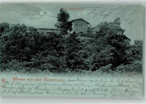 Thale 1899 Rosstrappe Hotel
