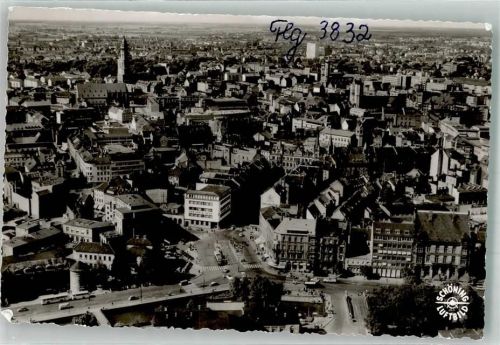 Braunschweig Fliegeraufnahme der Innenstadt