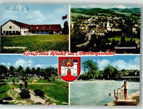 Wiehl Jugendherberge Ev. Kirche Minigolf Schwimmbad