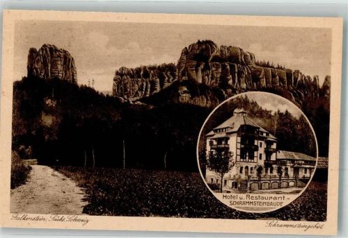 Bad Schandau Hotel Gasthaus Schrammsteinbaude Falkenstein