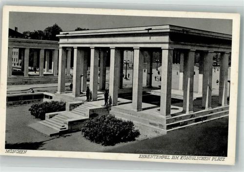 München Ehrentempel für die Gefallenen des 9. November 1923 am Königsplatz Verlag Lengauer Nr. 371