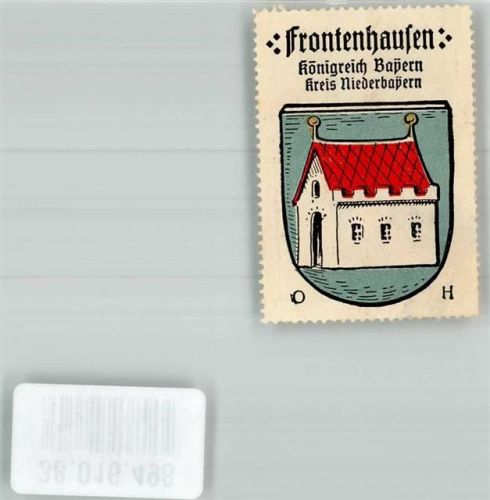 Frontenhausen Wappenmarke Kaffee Hag Nr. 417