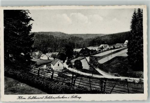 Fohlenplacken Panorama des Ortes im Solling Verlag Thoericht 15062