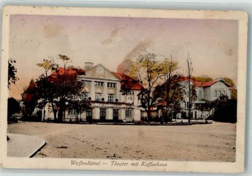 Wolfenbüttel 1926 Theater mit Cafehaus