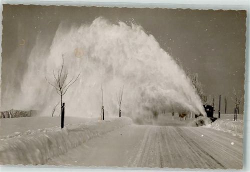 Braunlage Winter Ort handschriftlich Foto Original aus Archiv eines Ansichtskartenverlags