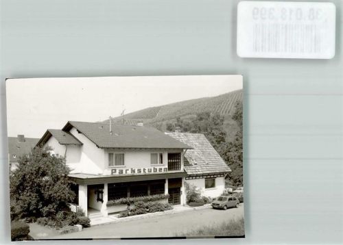 Bühlertal Gasthaus Parkstuben Auto Ort handschriftlich Foto Original aus Archiv eines Ansichtskartenverlages