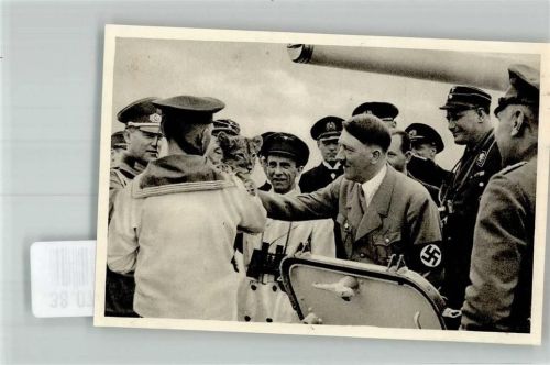 Kiel Sammelbild Der Führer beim Flottenbesuch Album Nr. 8 Deutschland erwacht Nr. 143