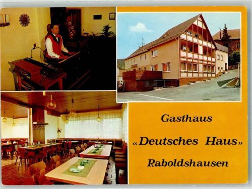 Neuenstein Gasthaus Deutsches Haus OT Raboldshausen