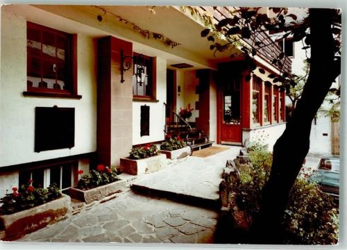 Vianden Hotel Heinz Ort handschriftlich