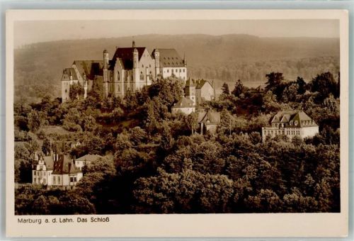 Marburg 1941 Landgrafenschloss Fotograf Zeitz