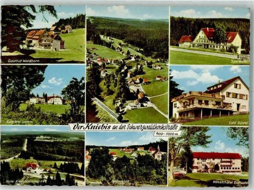 Kniebis Gasthaus Waldhorn Kurhotel Lamm Hotel Alexanderschanze Sporthotel Cafe Günter Hotel Zuflucht