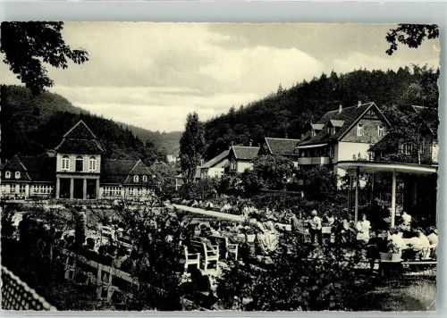 Bad Grund Kurpark Elisabethstrasse