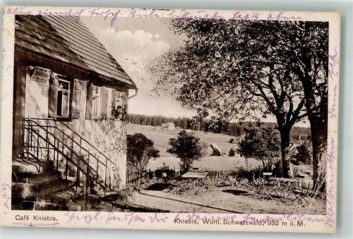 Kniebis 1932 Cafe Kniebis