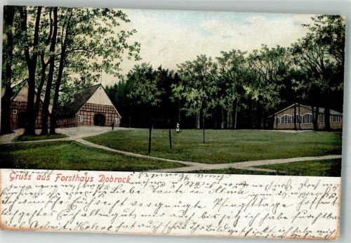 Wingst 1904 Forsthaus Dobrock