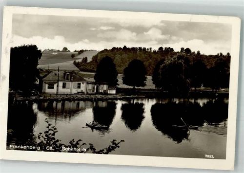 Frankenberg 1953 Schilfteich
