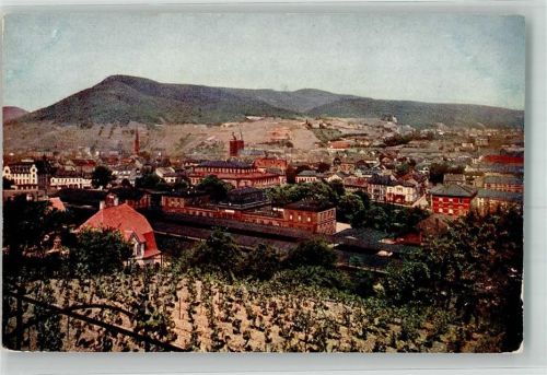 Neustadt Panorama des Ortes mit Bahnhof Saalbau Stiftskirche und der Marienkirche Novitas Nr. 1508
