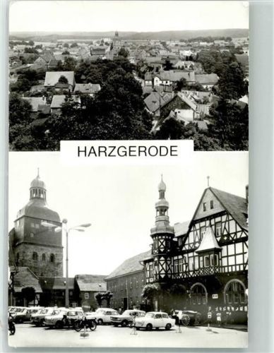 Harzgerode Markt Rathaus