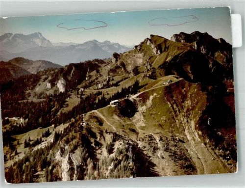 Lenggries Foto Fliegeraufnahme Original aus Archiv eines Ansichtskartenverlages