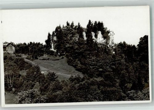 Weitnau Burgruine Alttrauchburg Foto Original aus Archiv eines Ansichtskartenverlages Ort handschriftlich
