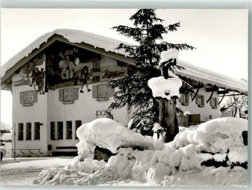 Reit im Winkl Dorfplatz Winter