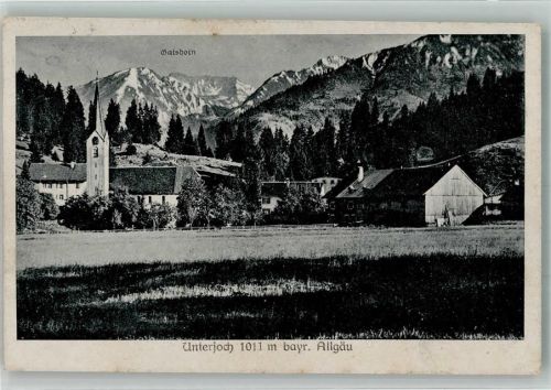 Unterjoch 1919