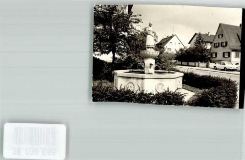 Hüfingen Oldtimer Ort handschriftlich Fotoapparat Original aus Archiv eines Ansichtskartenverlages
