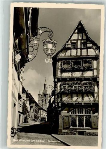 Bad Wimpfen Salzgasse