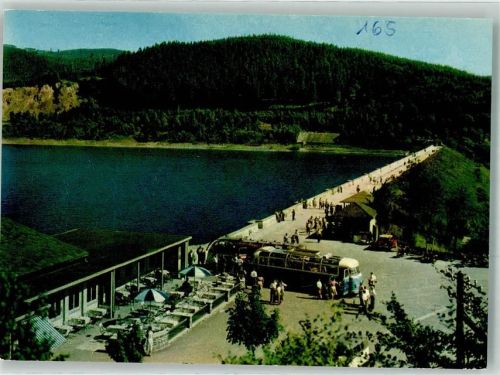 Osterode Omnibus an der Sösetalsperre