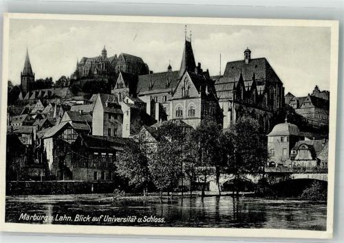 Marburg 1935 Schloss Universität