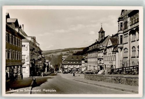 Triberg Marktplatz Apotheke Omnibus