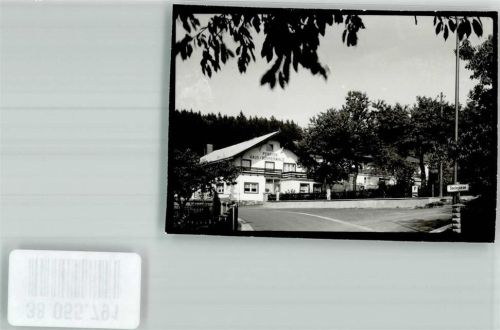 Stadlern Pension Haus Böhmerwald Ort handschriftlich Foto Original aus Archiv eines Ansichtskartenverlages