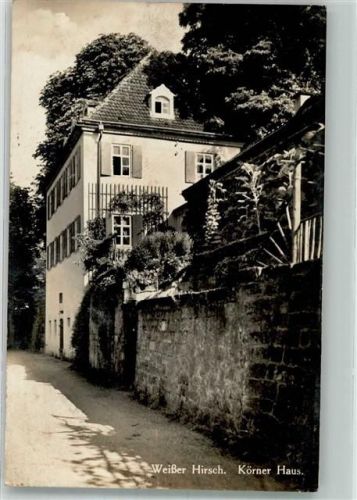 Dresden 1929 Körnerhaus im Ortsteil Weißer Hirsch
