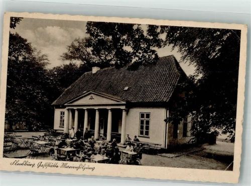 Flensburg 1943 Gasthaus Marienholzung