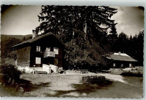 St. Oswald Racheldiensthütte Foto Original aus Archiv eines Ansichtskartenverlages