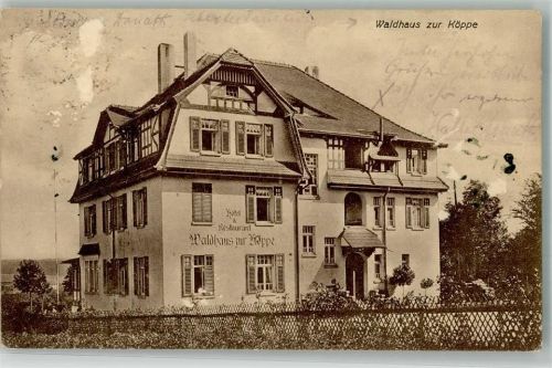 Bad Klosterlausnitz 1920 Hotel Gasthaus zur Köppe Abschürfung