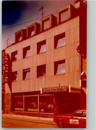 Erlangen Hotel Fränkischer Hof Foto Original aus Archiv eines Ansichtskartenverlages