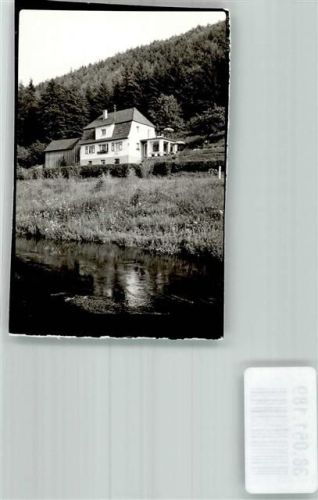 Behringersmühle Pension Margarete Foto Original aus Archiv eines Ansichtskartenverlages Ort handschriftlich