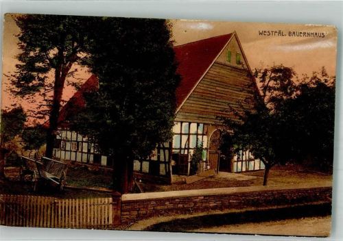 Fröndenberg 1911 Westfälisches Bauernhaus