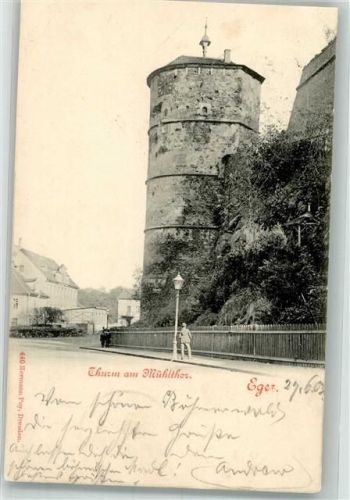 Cheb 1903 Turm am Mühltor