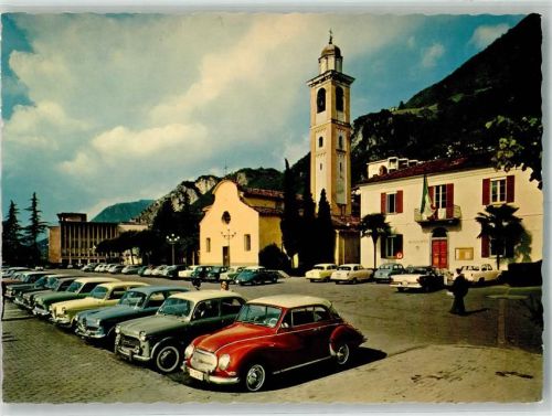 Campione d´Italia Kirche Auto