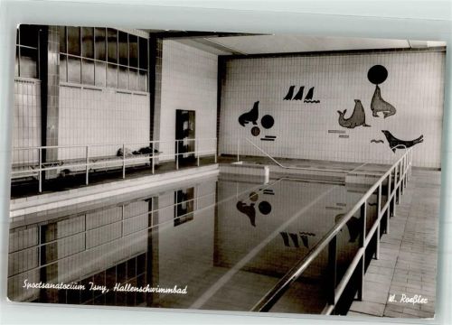 Isny Sportsanatorium Kuranstalt Schwimmbad Fotograf Roeßler