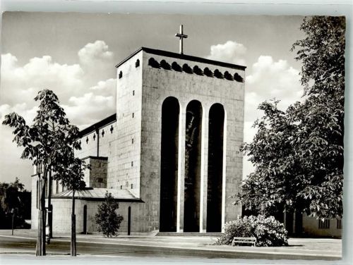 Frankfurt 1967 Frauenfriedens- Kirche