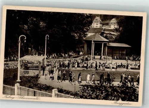 Triberg 1936 Burggarten