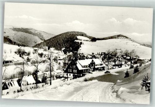 Schwalefeld Hotel Pension Berghaus Püttmann Winter