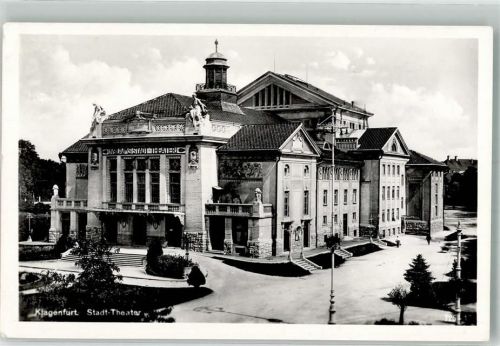 Klagenfurt 1956 Stadttheater