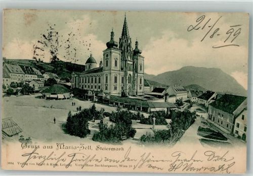 Mariazell 1899 Kirche