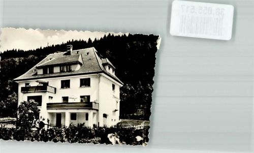 St. Blasien Villa Machui Foto Original aus Archiv eines Ansichtskartenverlages
