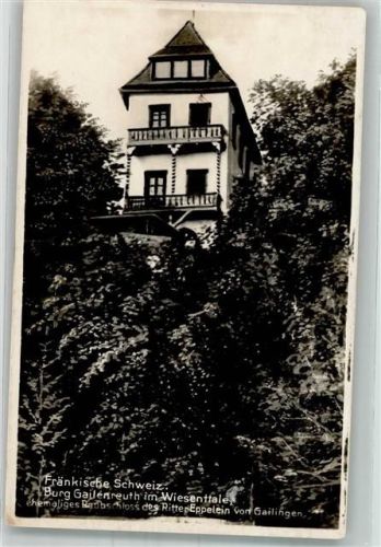 Burggaillenreuth Burg Gailenreuth Verlag Leistner 281