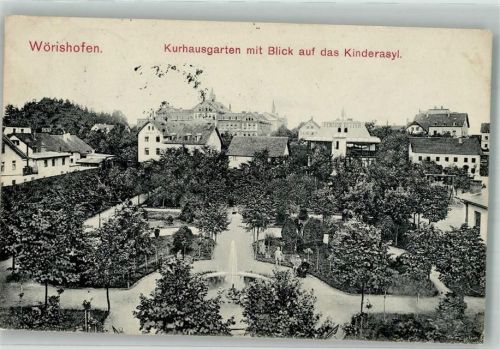 Bad Wörishofen Kinderasyl Kurhaus- Garten