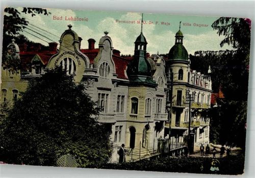Lazne Luhacovice 1911 Pension villa Dagmar